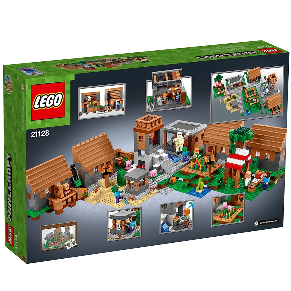 minecraft the village lego set