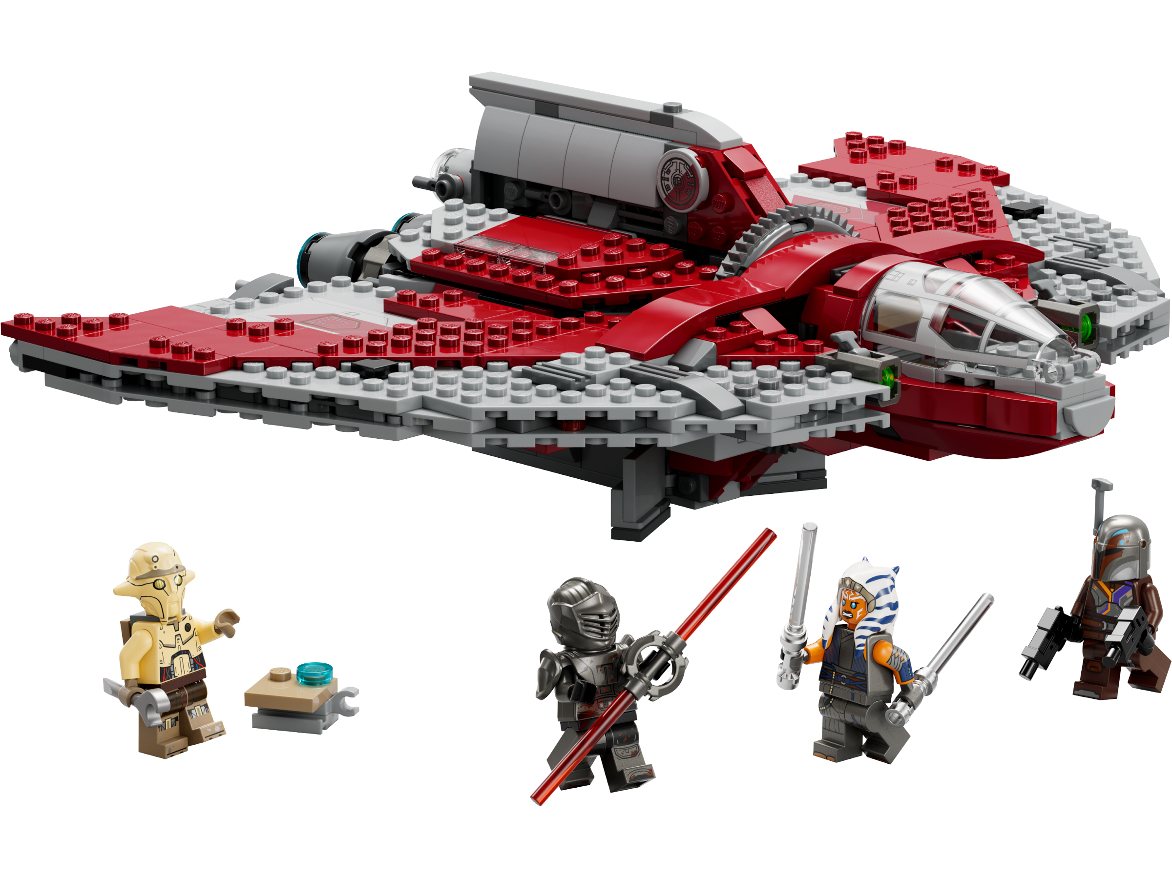 gentage Oversigt Hvor fint Ahsoka Tano's T-6 Jedi Shuttle 75362 | Star Wars™ | Buy online at the  Official LEGO® Shop US