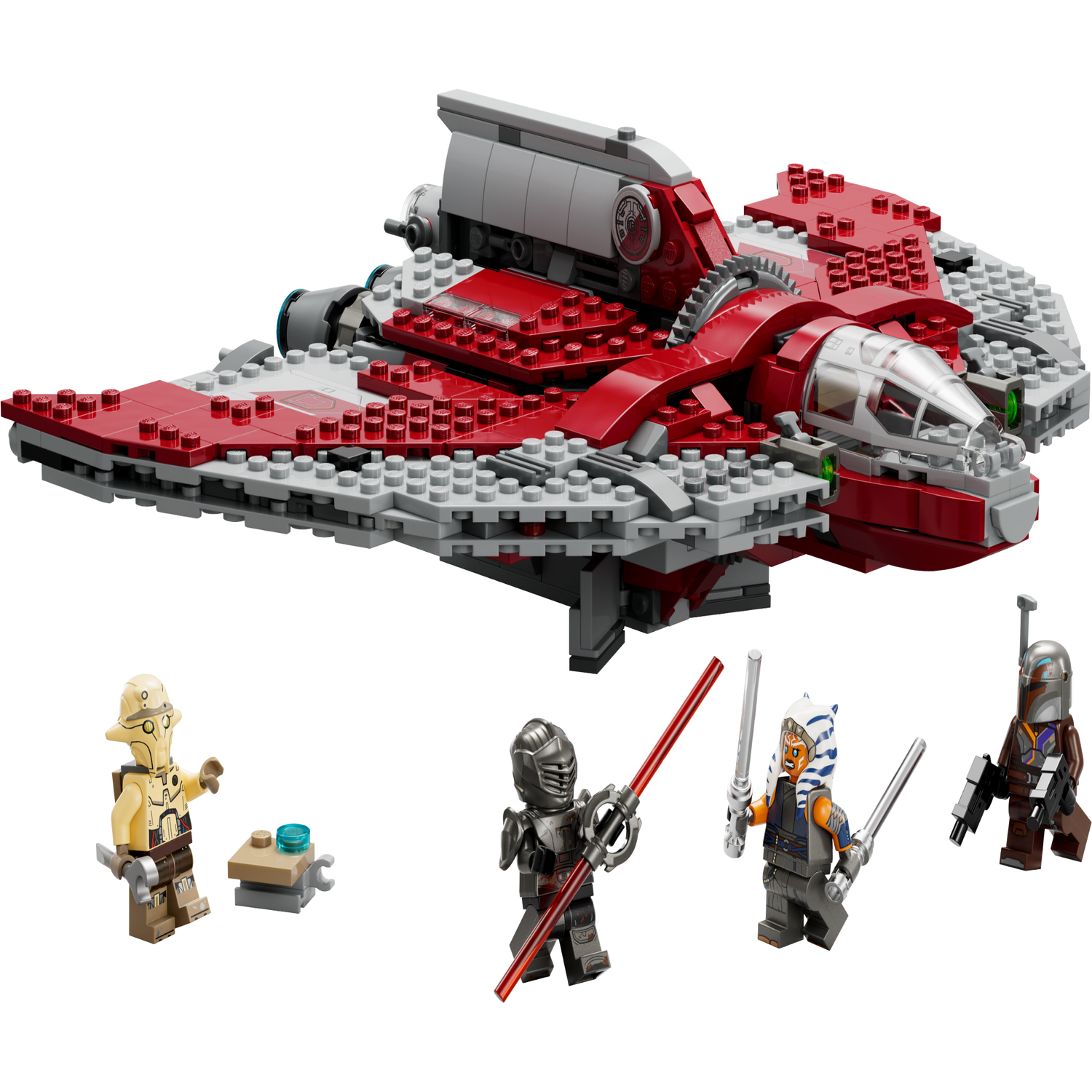 Aftensmad Forudsige Ray Ahsoka Tano's T-6 Jedi Shuttle 75362 | Star Wars™ | Buy online at the  Official LEGO® Shop US