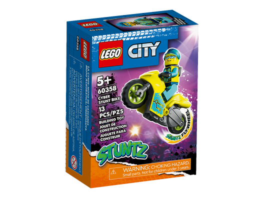 LEGO 60358 - Cyber-stuntmotorcykel