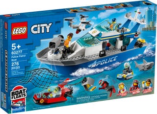 LEGO® 60277 - Motoscafo della Polizia
