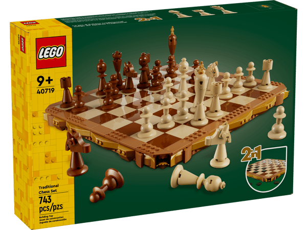 LEGO 40719 Jeu d'échecs traditionnel — visuel 2 sur 7