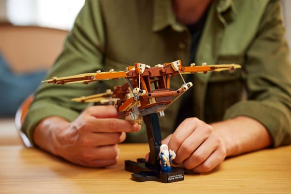 LEGO 10363 La machine volante de Léonard de Vinci — visuel 8 sur 8