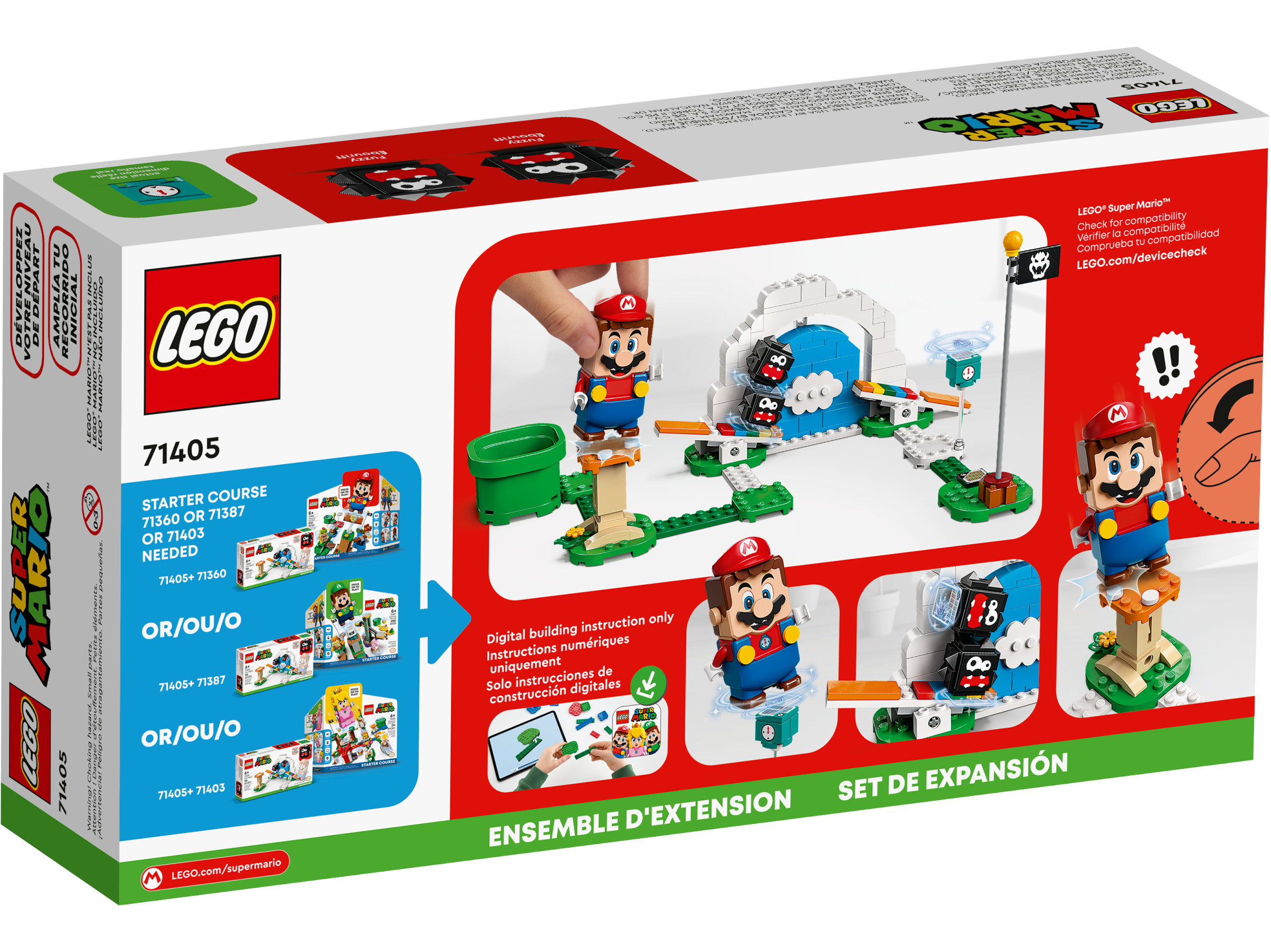 LEGO® Super Mario 71405 - Ensemble d'Extension Les Fuzzies Voltigeurs -  DracauGames
