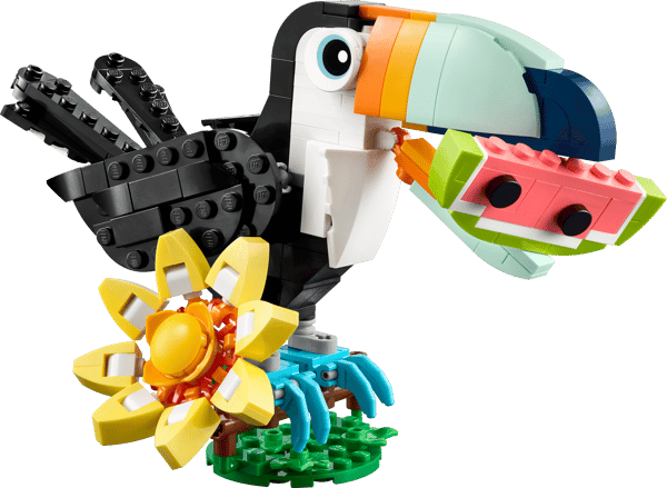 LEGO 31173 Animaux sauvages : le toucan tropical