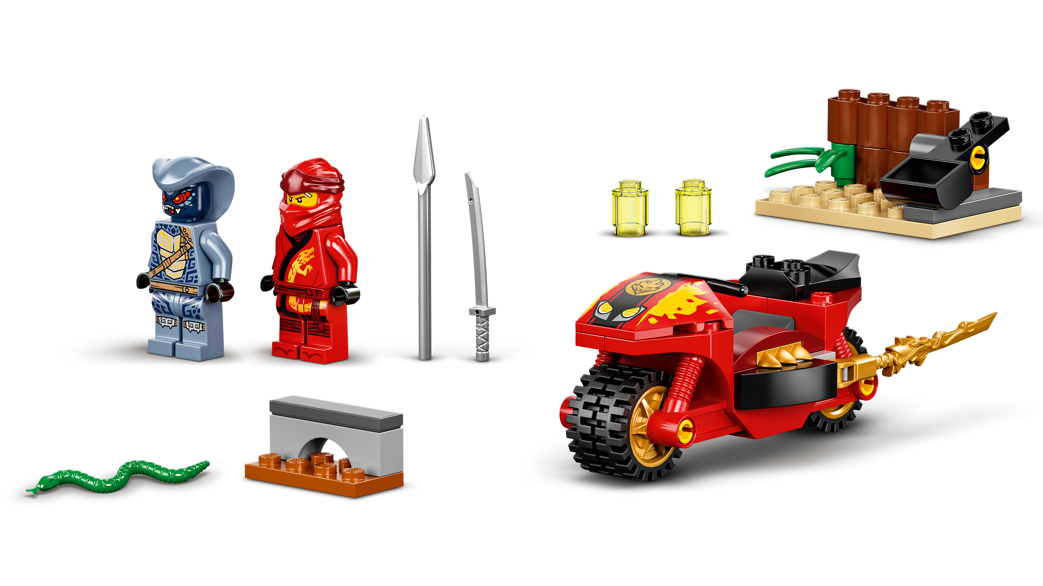 凯的刀锋旋转轮战车71734 | 幻影忍者| LEGO.com CN