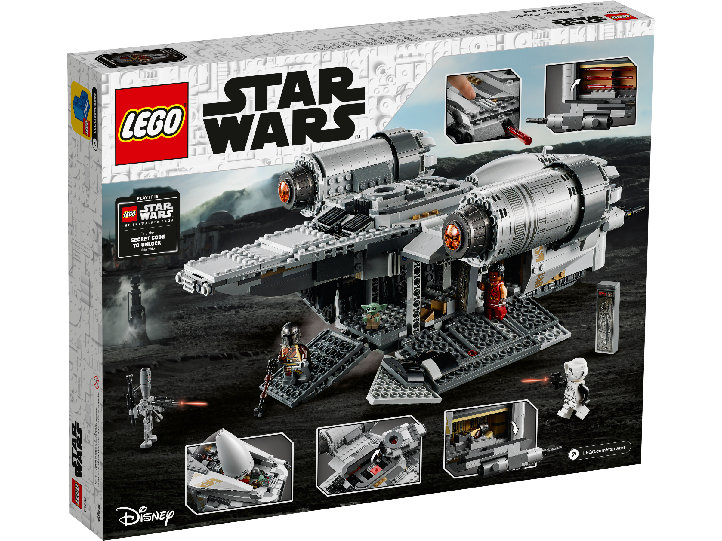 Rummet lineal Blacken The Razor Crest™ 75292 | Star Wars™ | Buy online at the Official LEGO® Shop  US