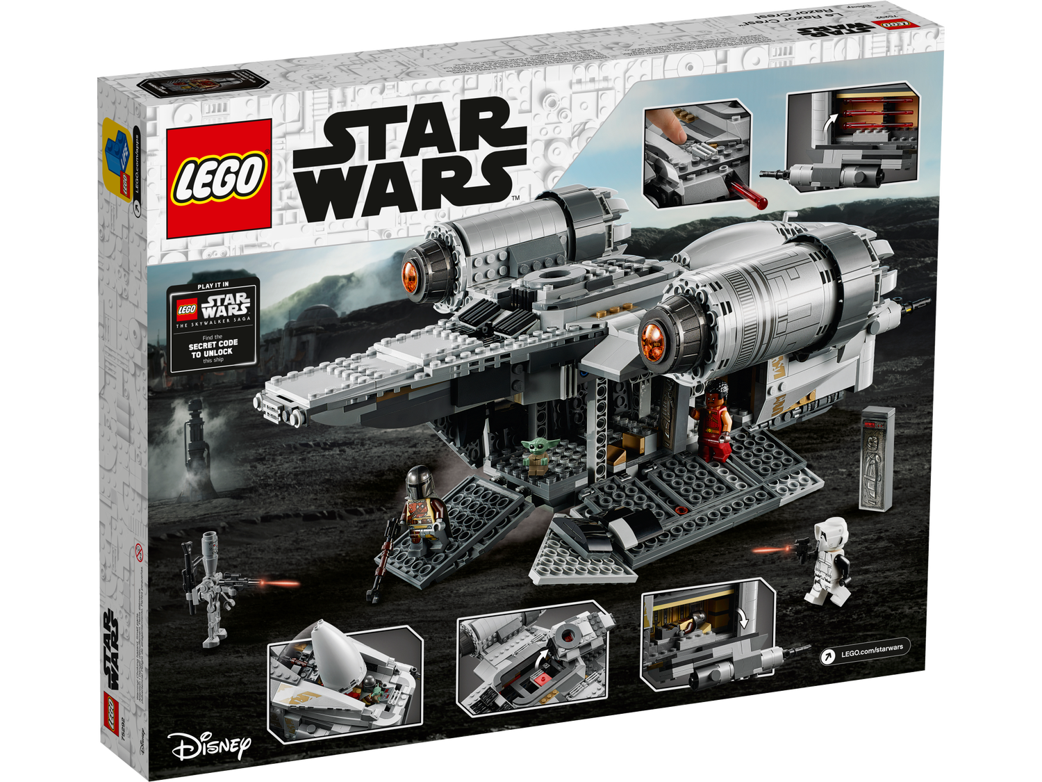 Circulaire Vorm van het schip Uitbarsten The Razor Crest™ 75292 | Star Wars™ | Buy online at the Official LEGO® Shop  US