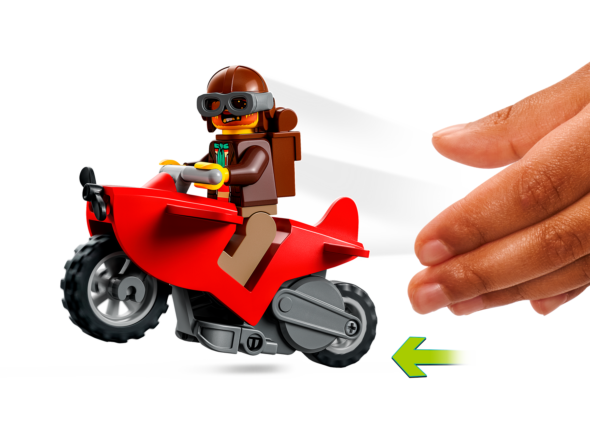 LEGO 60342 City Stuntz Le Défi de Cascade : l'Attaque des Requins, Jouet  Aventure de Moto