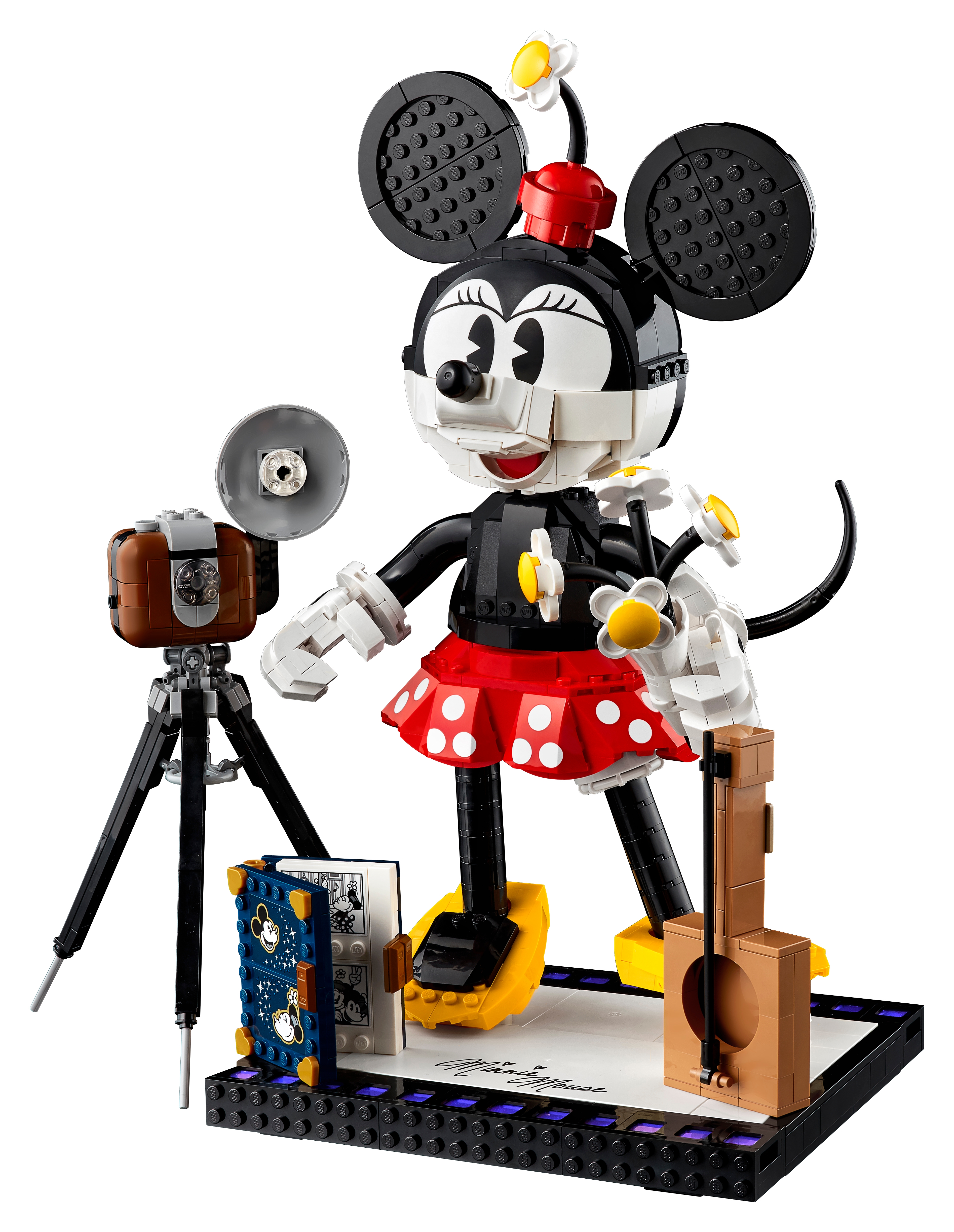 Mickey Mouse & Minnie Mouse Buildable Characters 43179 | Disney