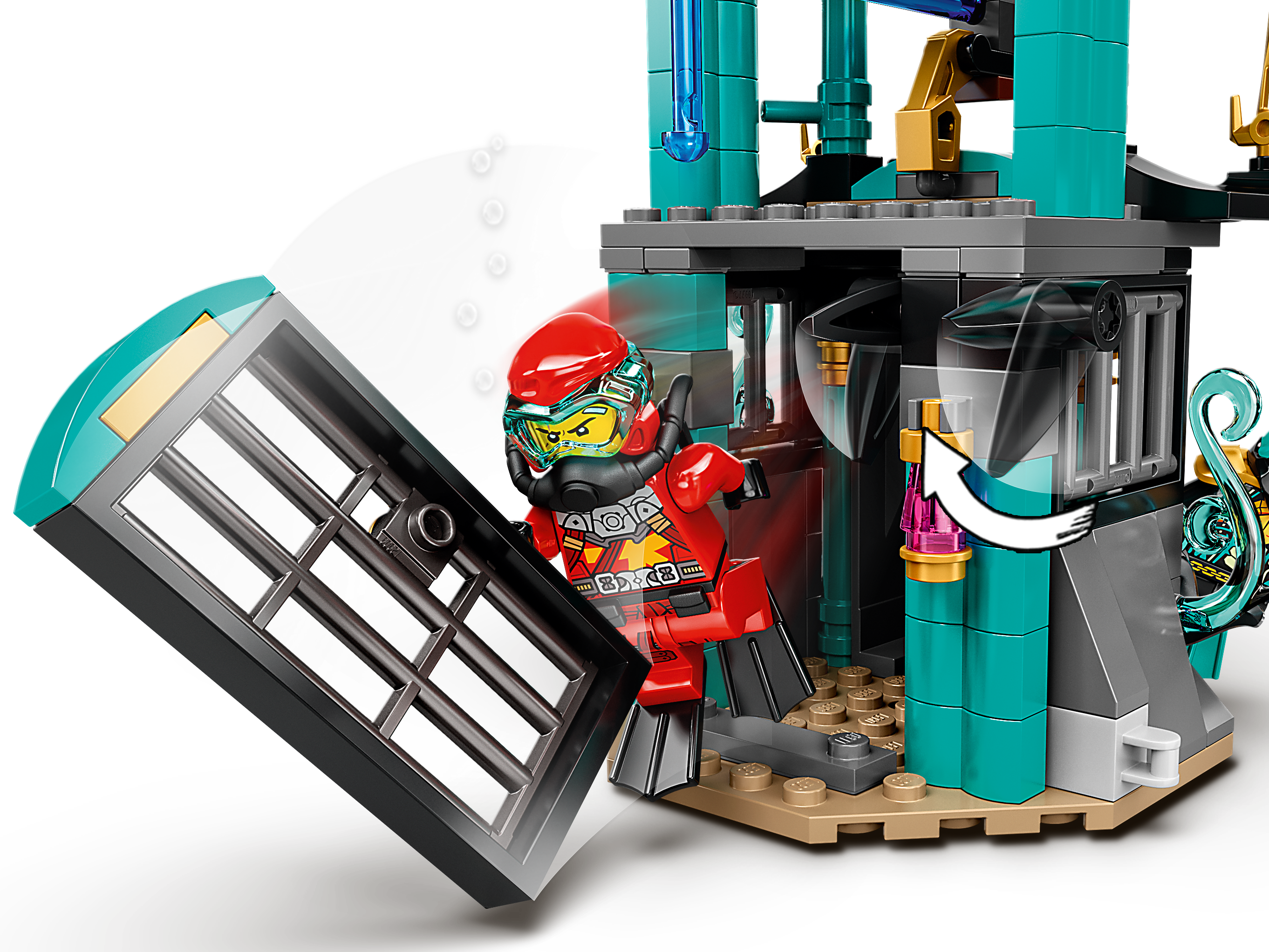 aus 71755 NEU Lego Ninjago Figur Glutinous njo694 Geheiminis der Tiefe 