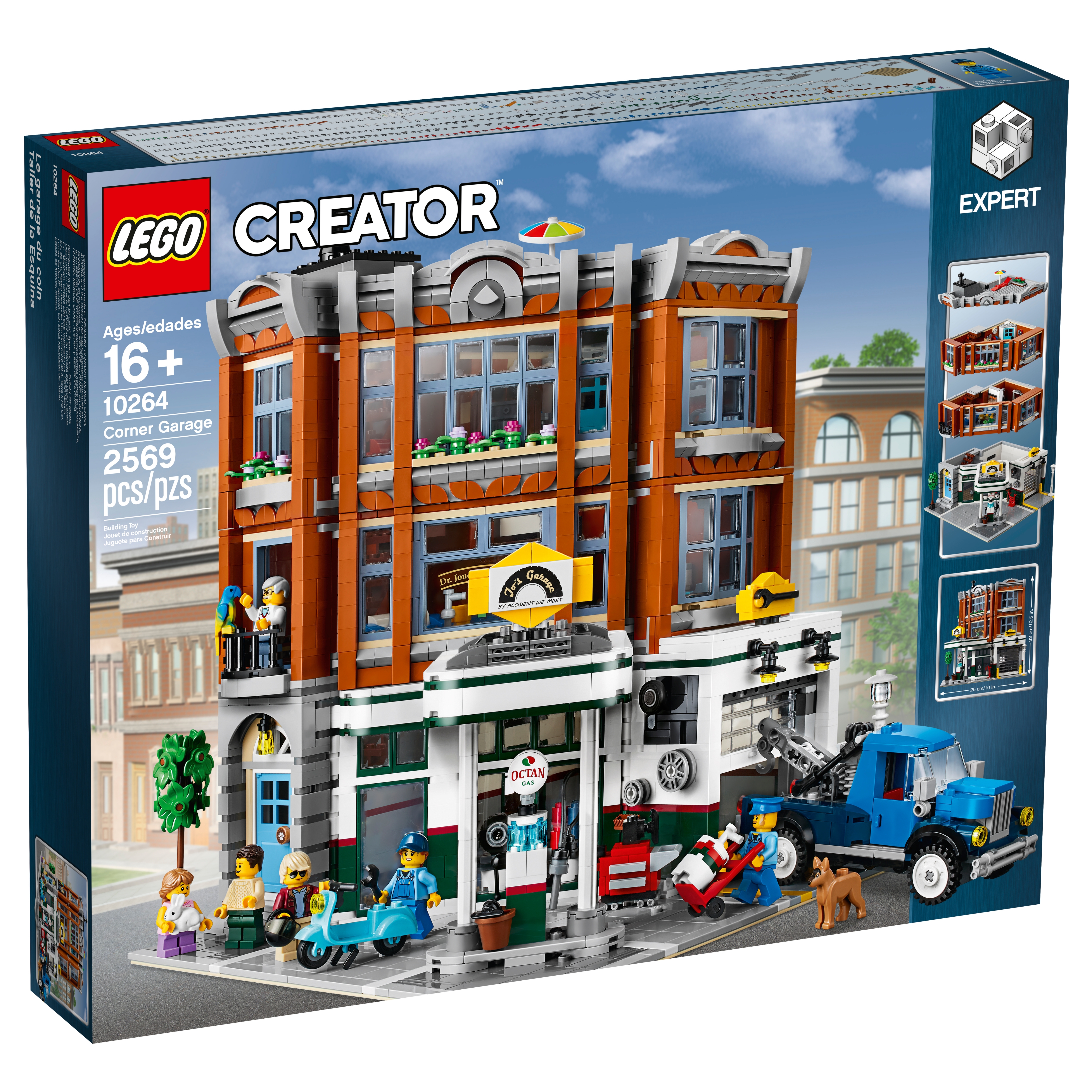 Corner Garage 10264 | Creator Expert | Buy online at the Official