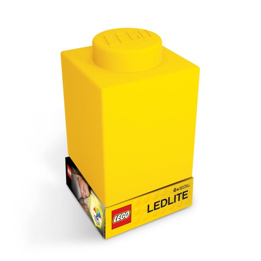 LEGO 5007234 - Sengelampe, 1x1-klods – gul