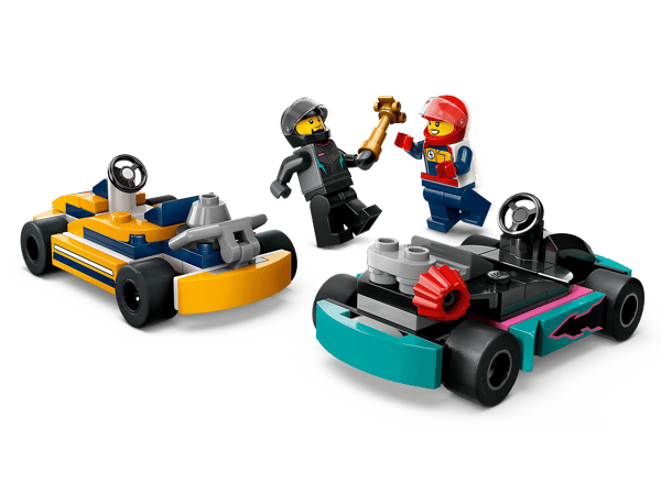 LEGO 60400 Les karts et les pilotes de course — visuel 3 sur 7
