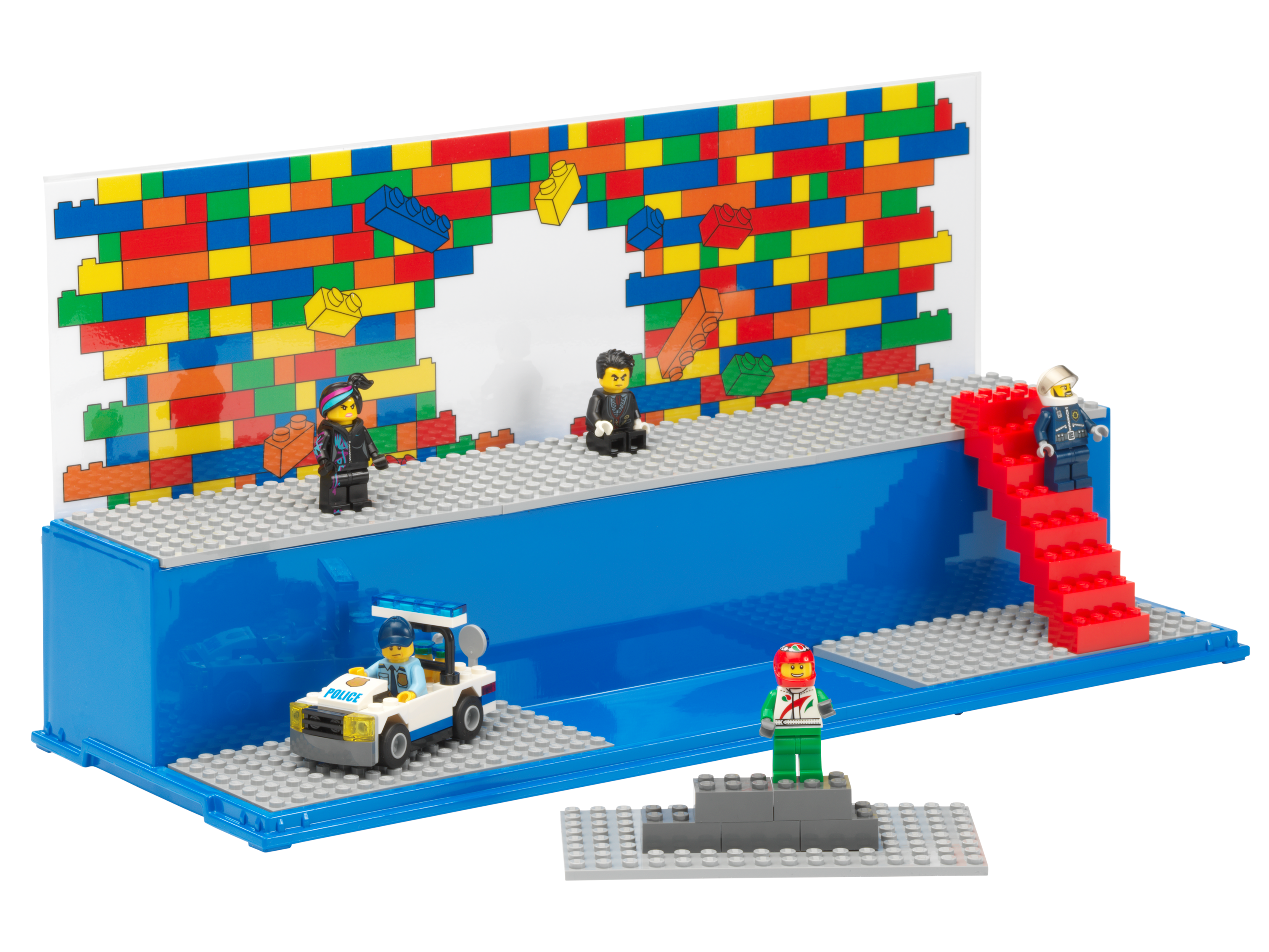 jeg behøver Cirkel Raffinaderi Play and Display Case – Blue 5006157 | Other | Buy online at the Official  LEGO® Shop ES
