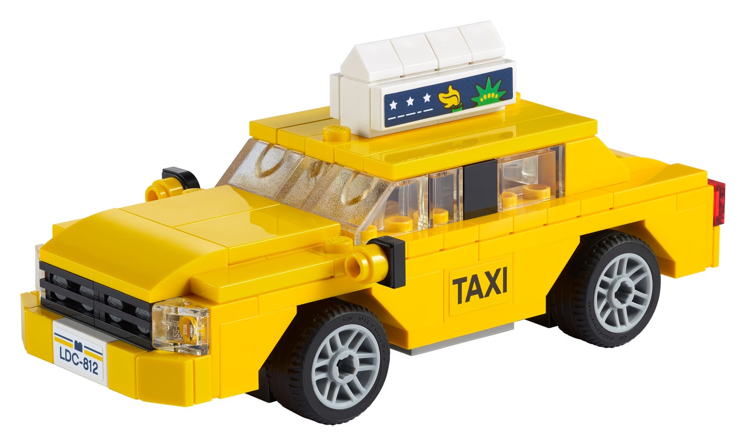 Le taxi jaune 40468 | Autre | Boutique LEGO® officielle FR 