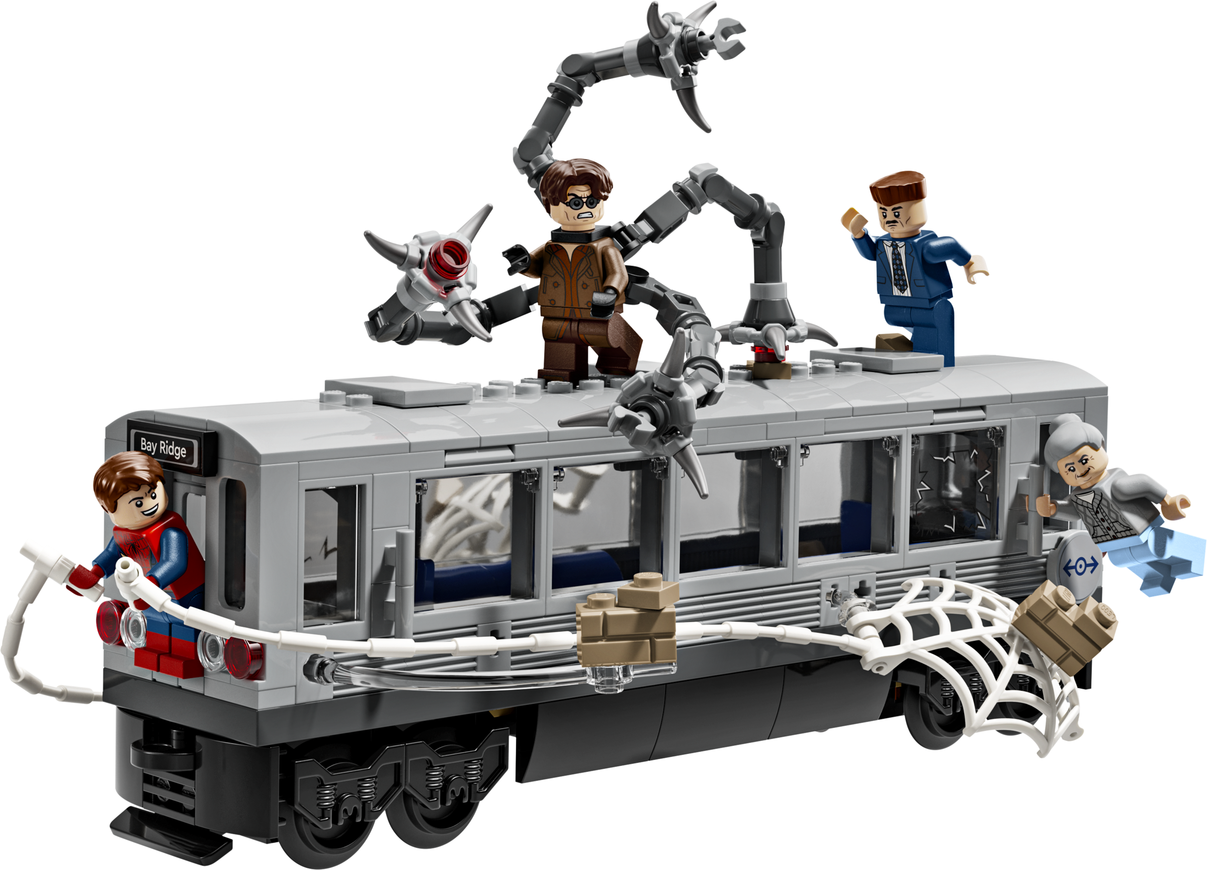 スパイダーマン vs. ドクター・オクトパス 地下鉄編 76321 | マーベル
