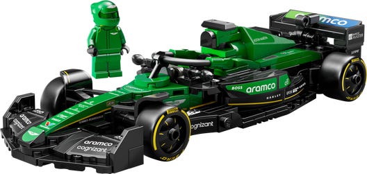 LEGO 77245 - Aston Martin Aramco F1® AMR24-racerbil