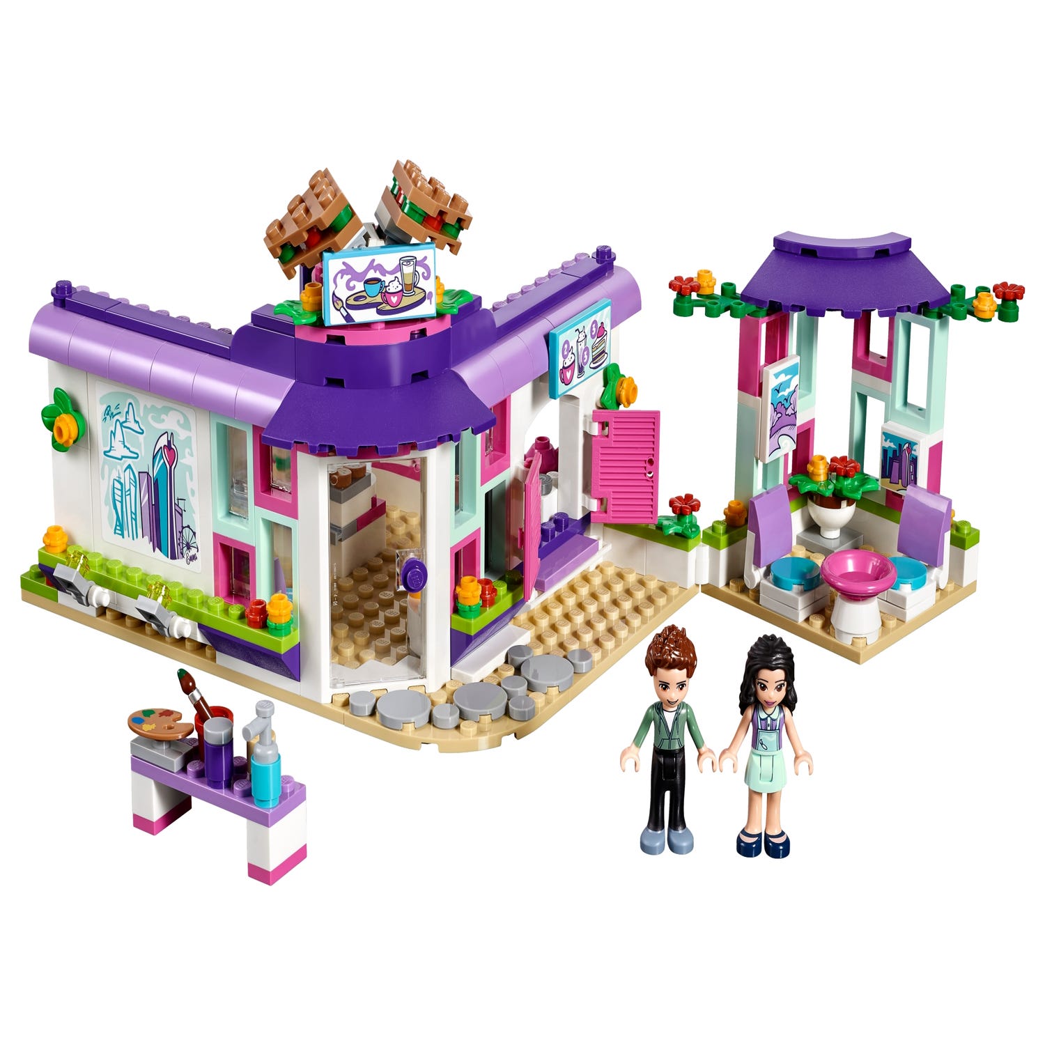 Café 41336 | Friends | Buy online at the Official LEGO® Shop