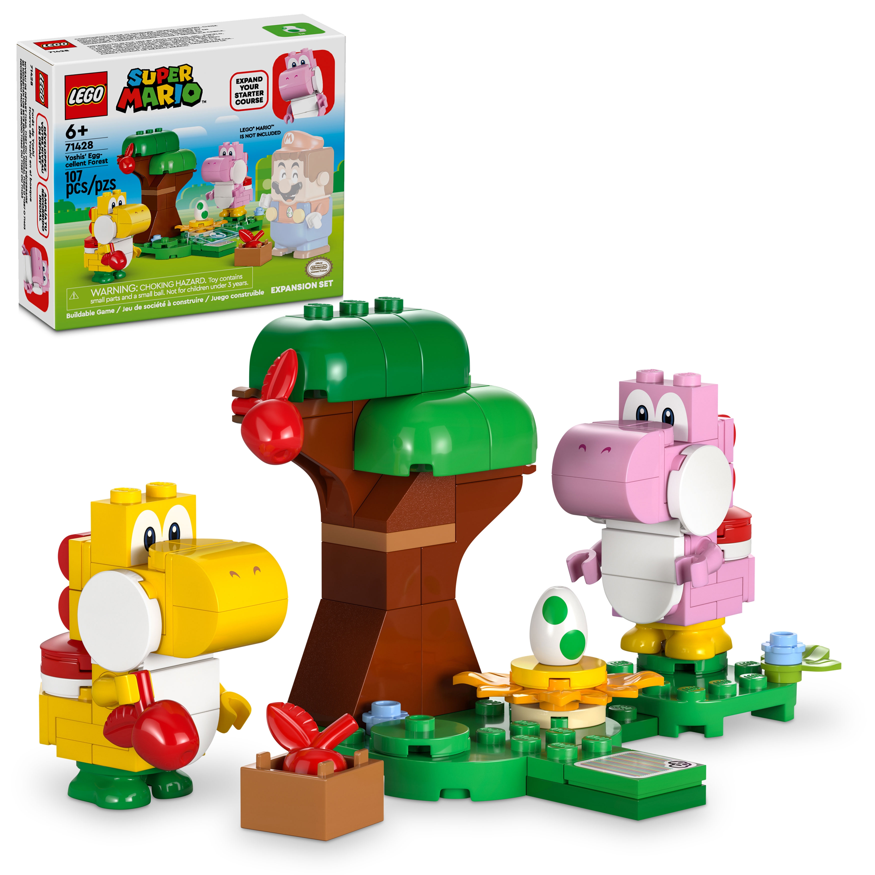 Yoshis' Egg-cellent Forest Expansion Set 71428 | LEGO® Super Mario™ | Buy  online at the Official LEGO® Shop US
