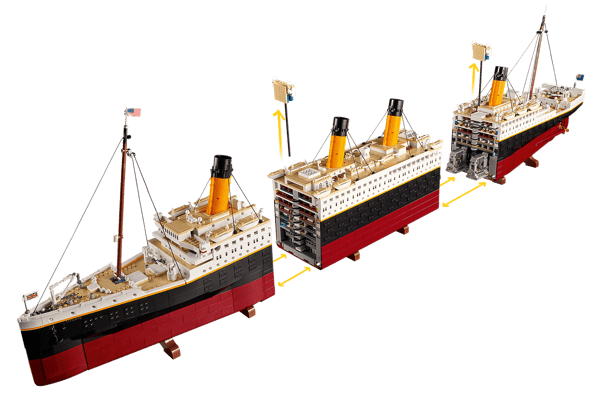 LEGO 10294 LEGO® Le Titanic — visuel 8 sur 8