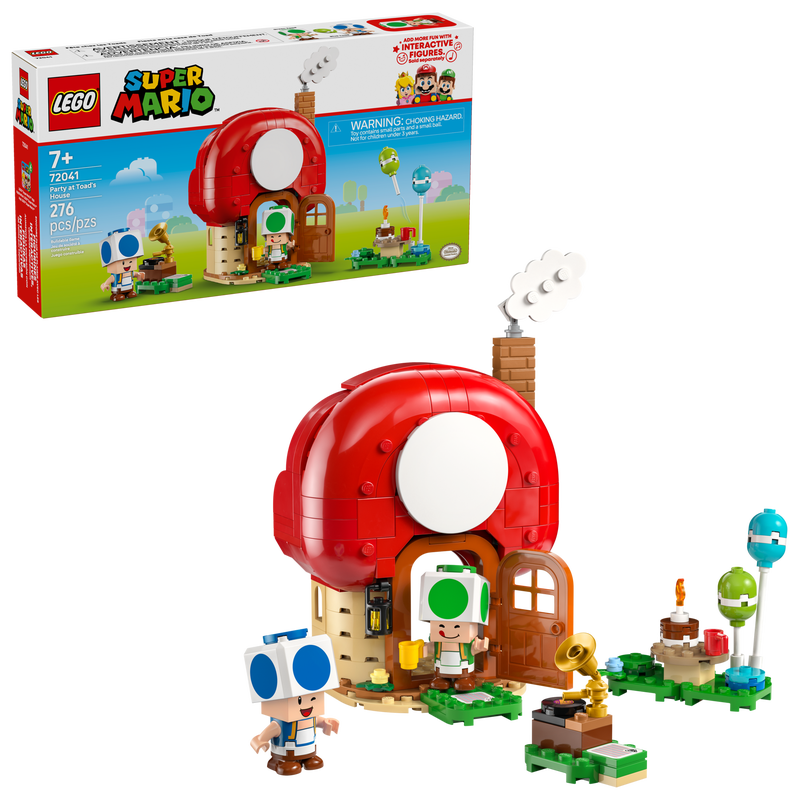 Party at Toad's House 72041 | LEGO® Super Mario™ | Buy online at the Official LEGO® Shop US