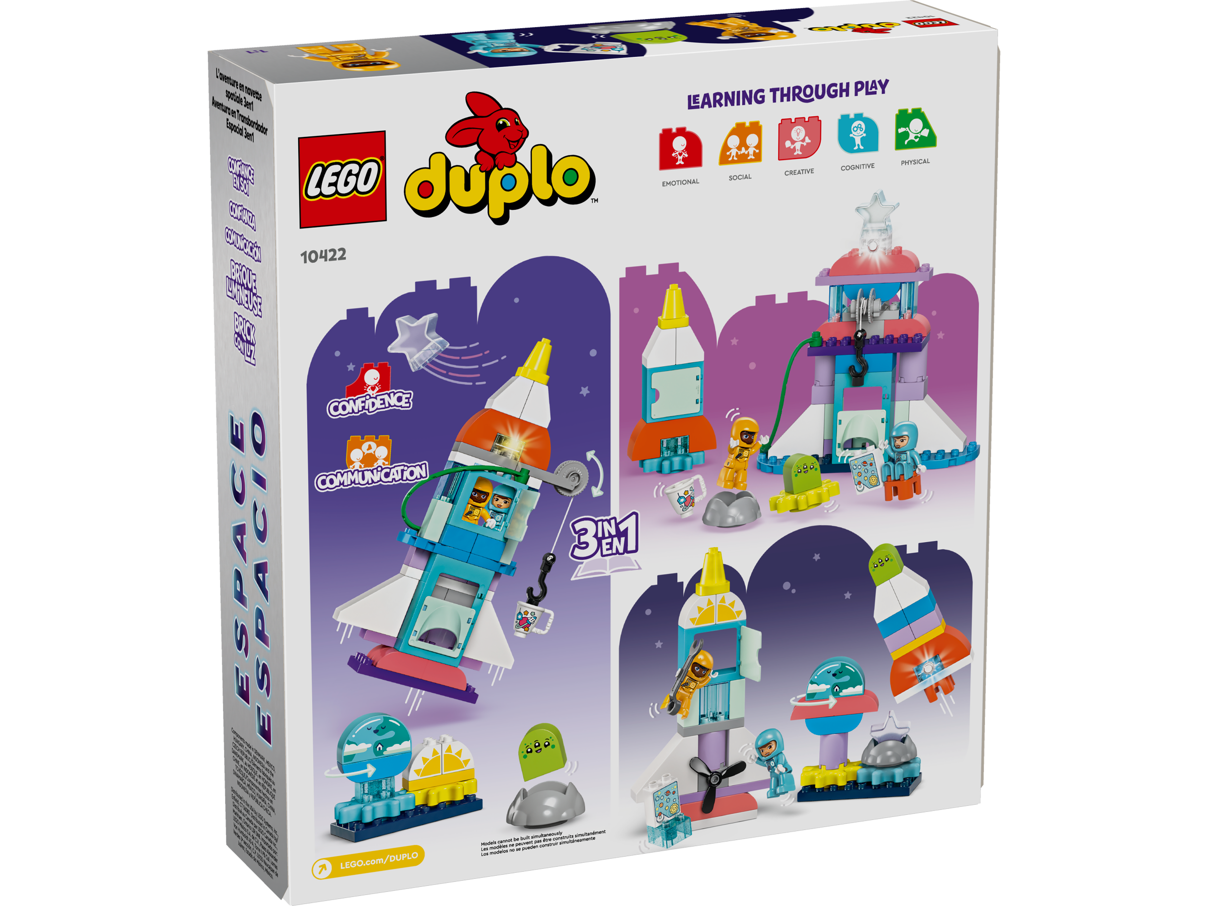 3in1 Space Shuttle Adventure 10422 | DUPLO® | Buy online at the