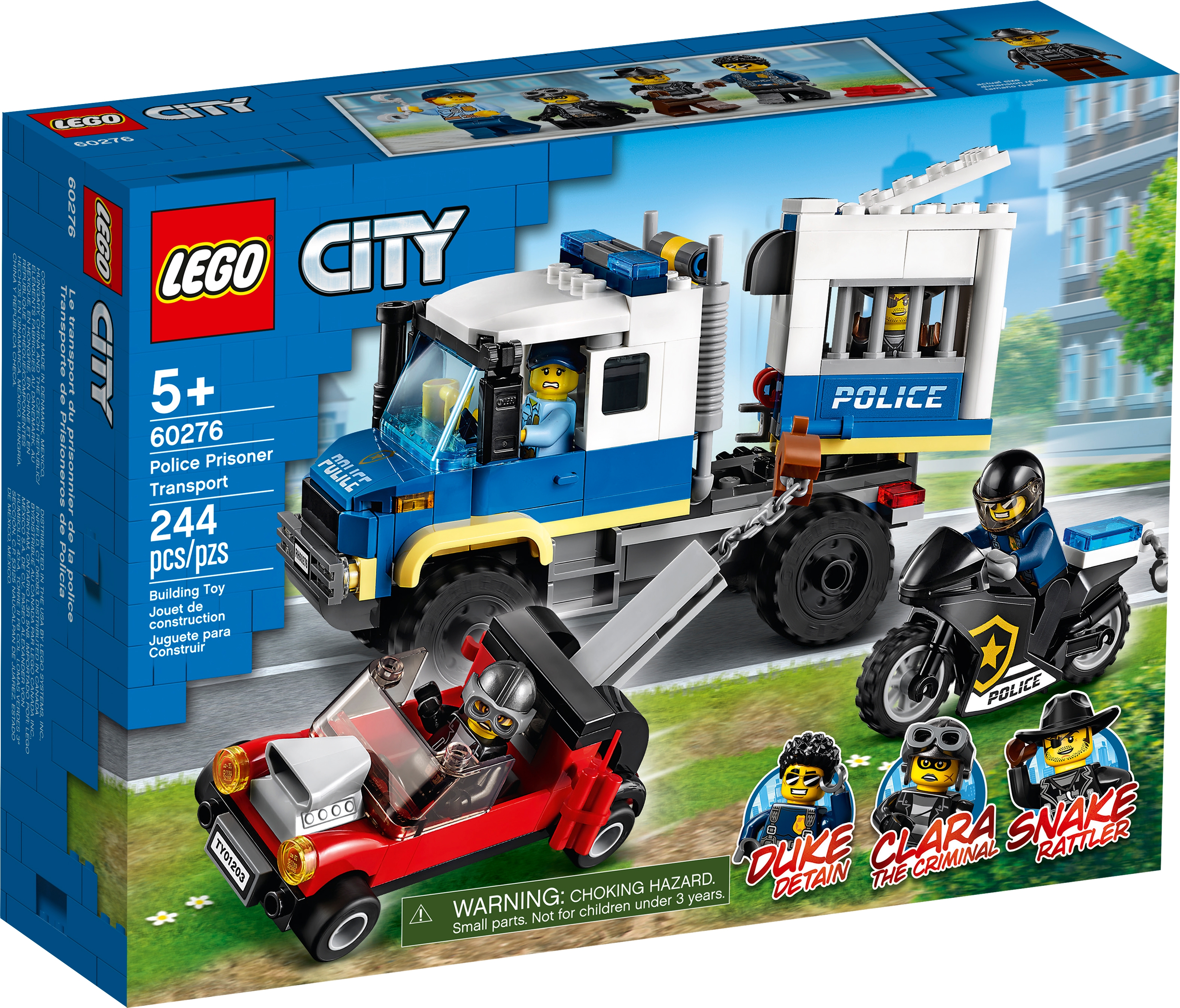 Police Prisoner Transport 60276 | City | Buy Official LEGO® US