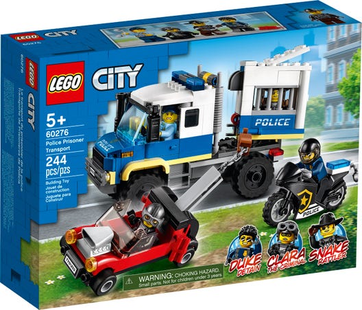 LEGO 60276 - Politiets fangetransport