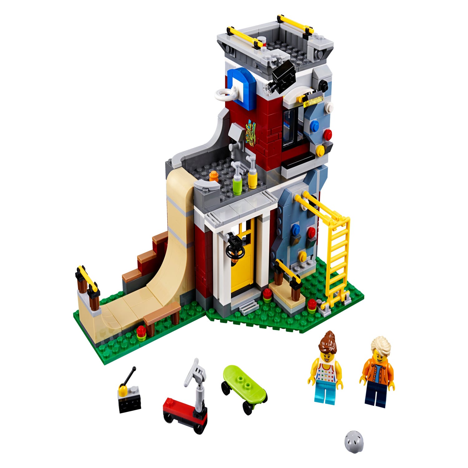 Skate House 31081 | 3-in-1 | Buy online at the Official LEGO® Shop US