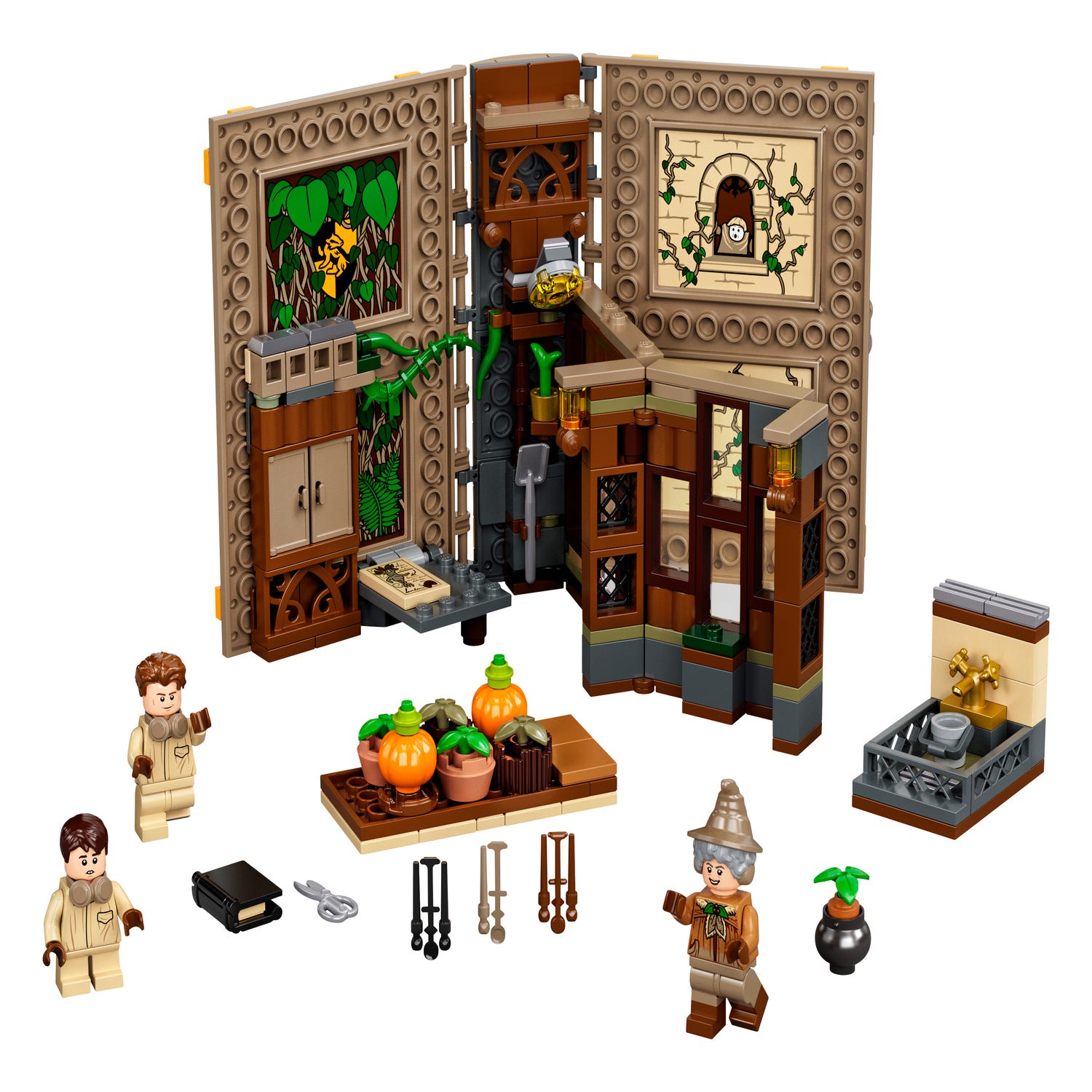 fornuft Smil personale Hogwarts™ Moment: Herbology Class 76384 | Harry Potter™ | Buy online at the  Official LEGO® Shop US