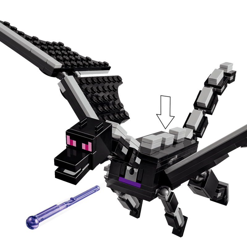 Nether Lego Ender Dragón The Ender Dragon And End Ship 21264