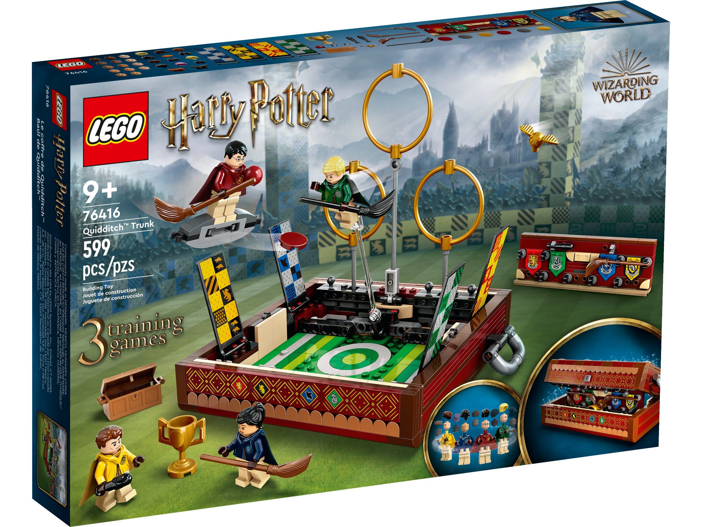 LEGO Harry Potter 76416 Quidditch Trunk Buildable Games Playset