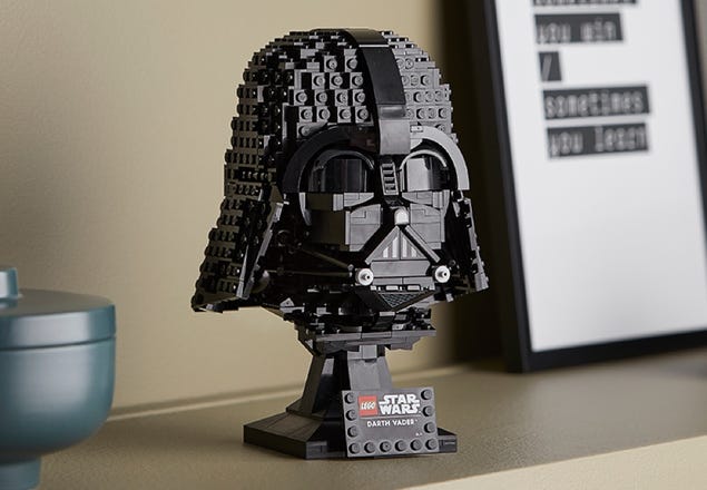 LEGO Star Wars 75304 pas cher, Le casque de Dark Vador