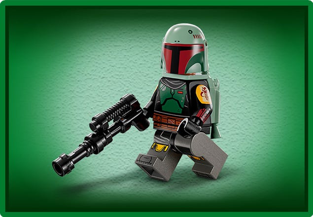 Boba Fett\'s Starship™ Microfighter 75344 | Star Wars™ | Buy online at the  Official LEGO® Shop US