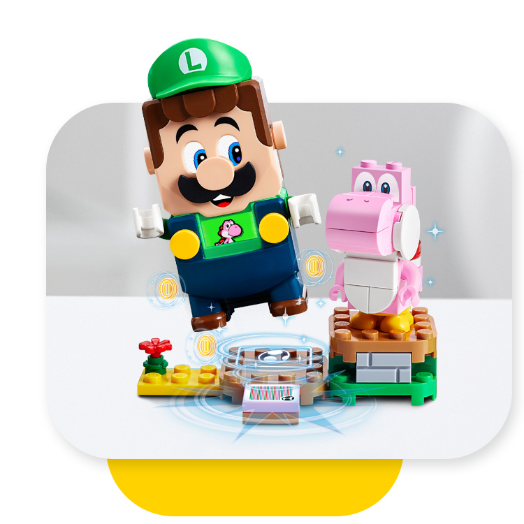 レゴ ルイージ 新登場 レゴ スーパーマリオ Lego Com レゴ ショップ公式オンラインストアjp