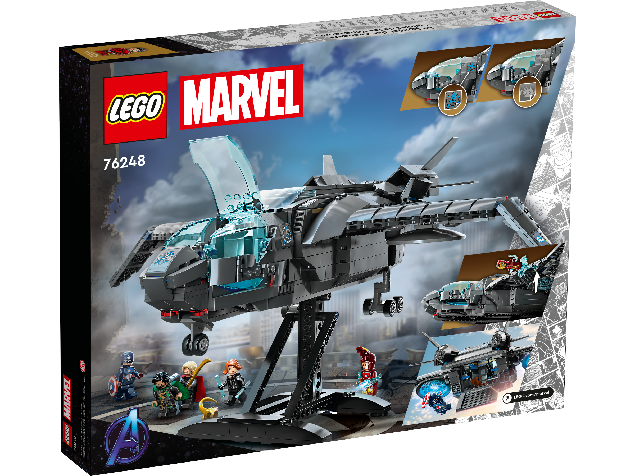 LEGO Marvel: Quinjet de los Vengadores