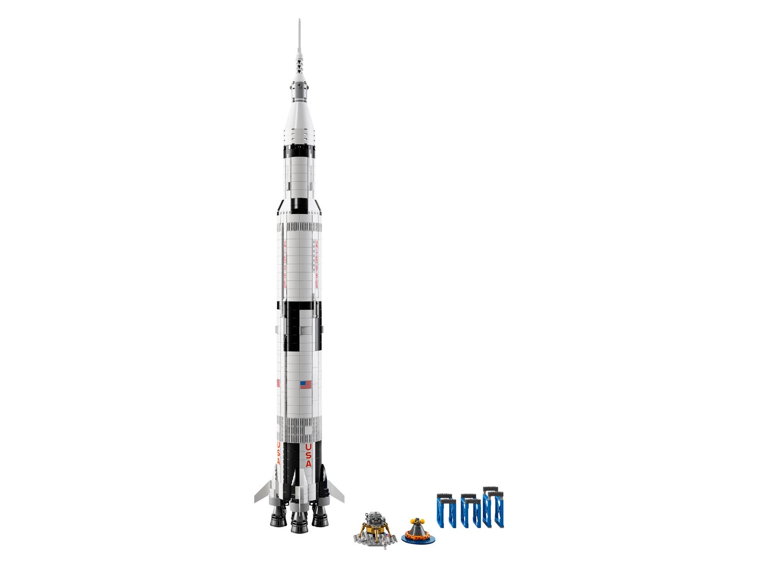 vil gøre mistænksom frost LEGO® NASA Apollo Saturn V 92176 | Ideas | Buy online at the Official LEGO®  Shop US