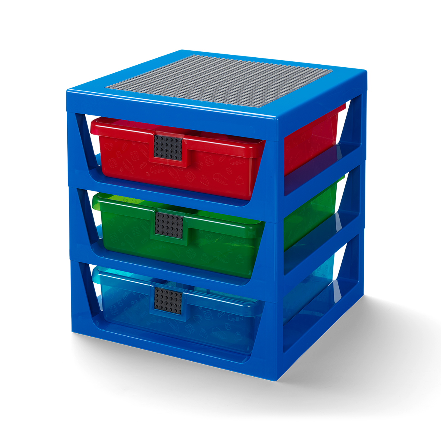 LEGO 4000801 Boîte de rangement LEGO avec 6 crampons, bleu | Boutique en  ligne plentyShop LTS