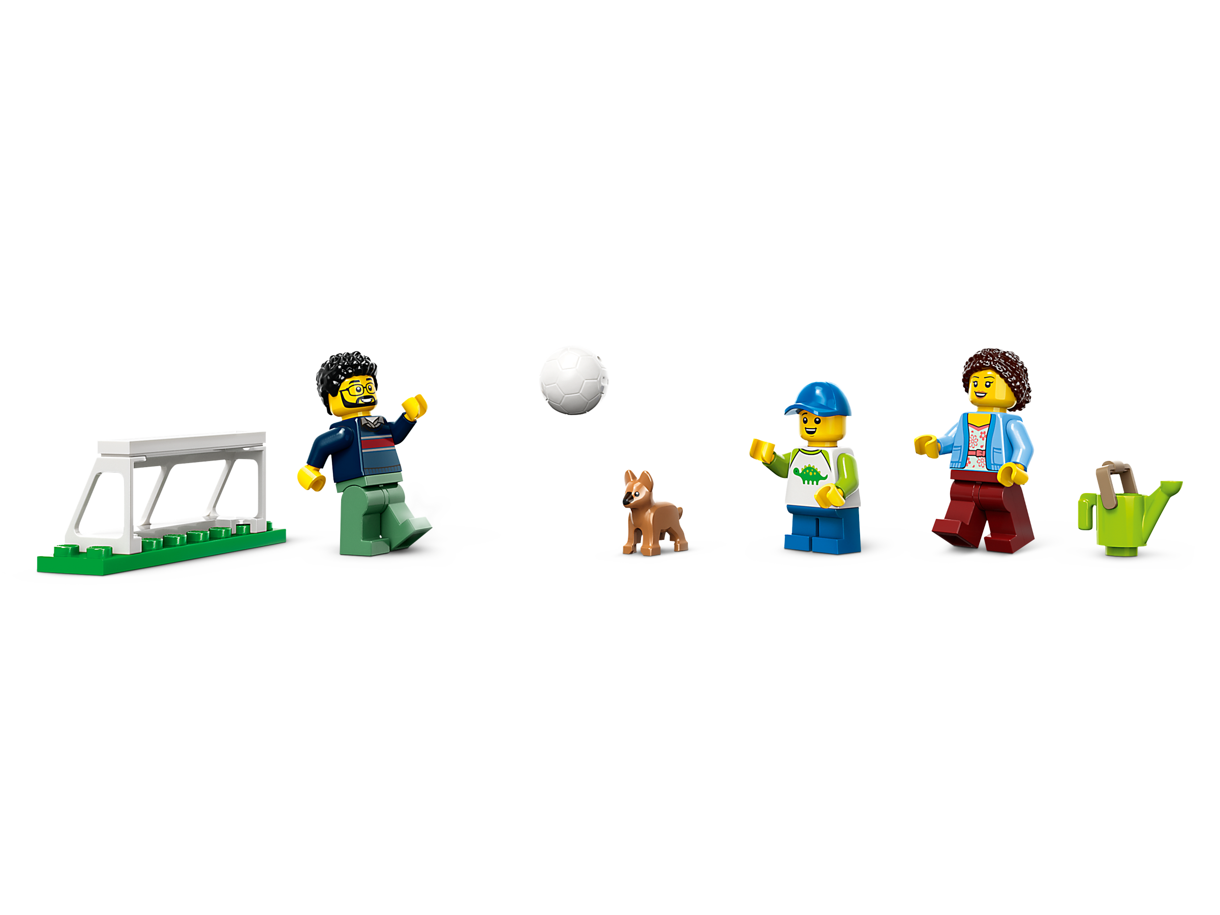 Family House and Electric Car 60398 | City | Buy online at the