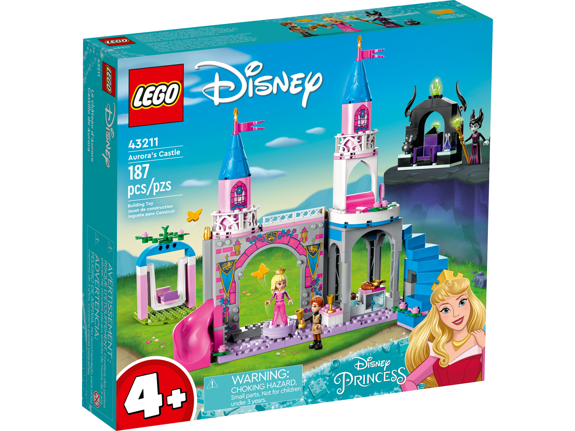 Lego Disney Castello di Aurora 43211