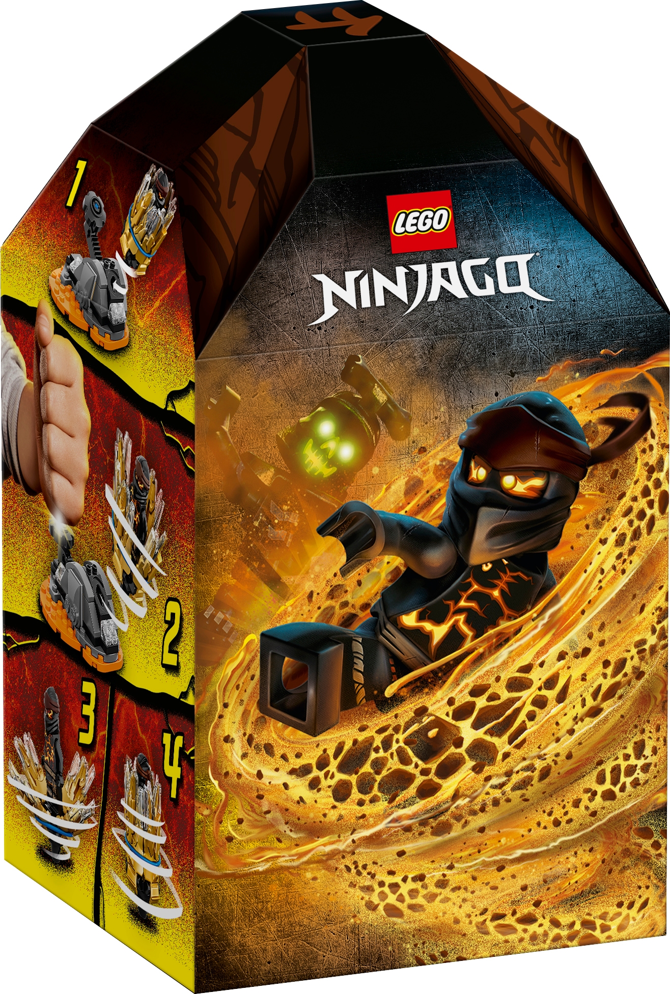70685 LEGO Ninjago Spinjitzu Burst Cole Accessory Ninja Playset 48pcs Age 7+ 