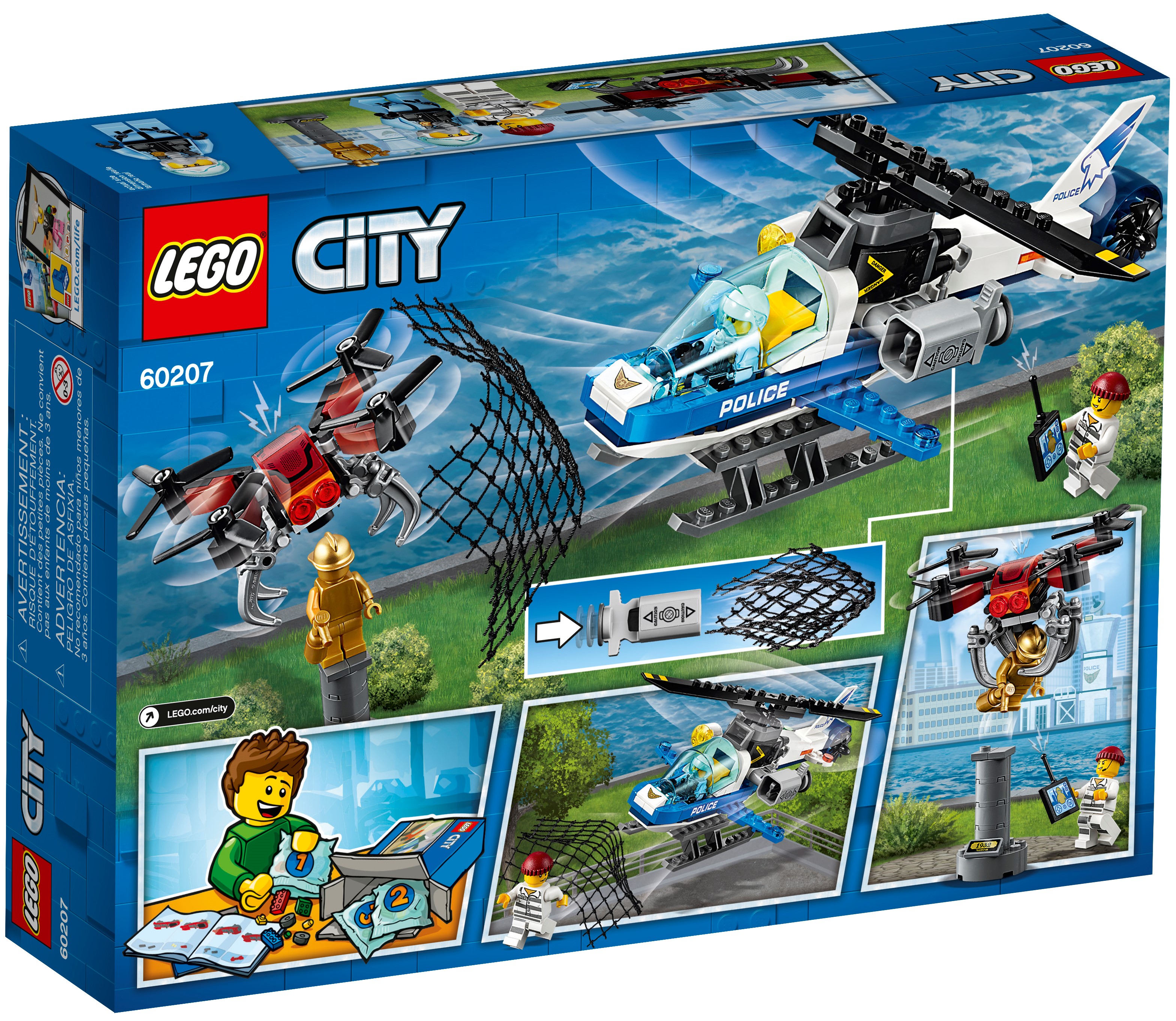 Sky Police Drone Chase 60207 | City | Buy online at Official LEGO® Shop US