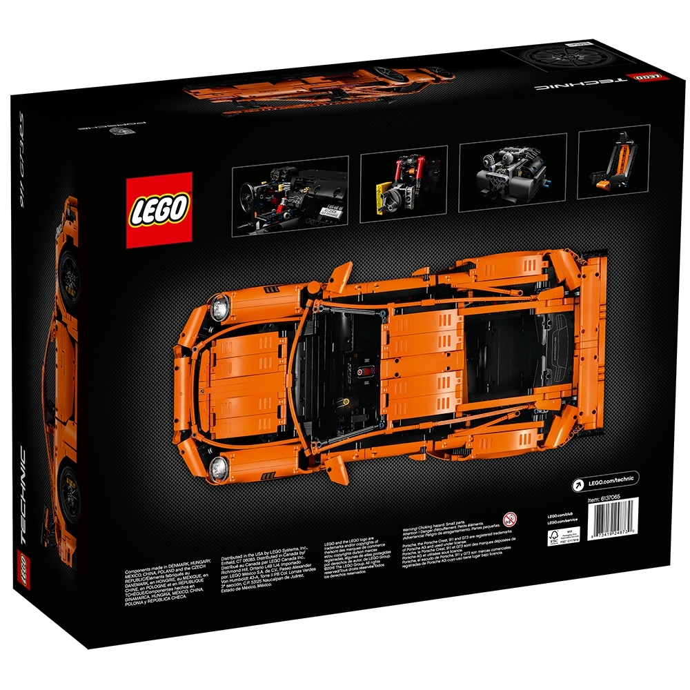 42056 Lego Technic Porsche 911 GT3 RS And Technic Koenigsegg Car Building Gift 