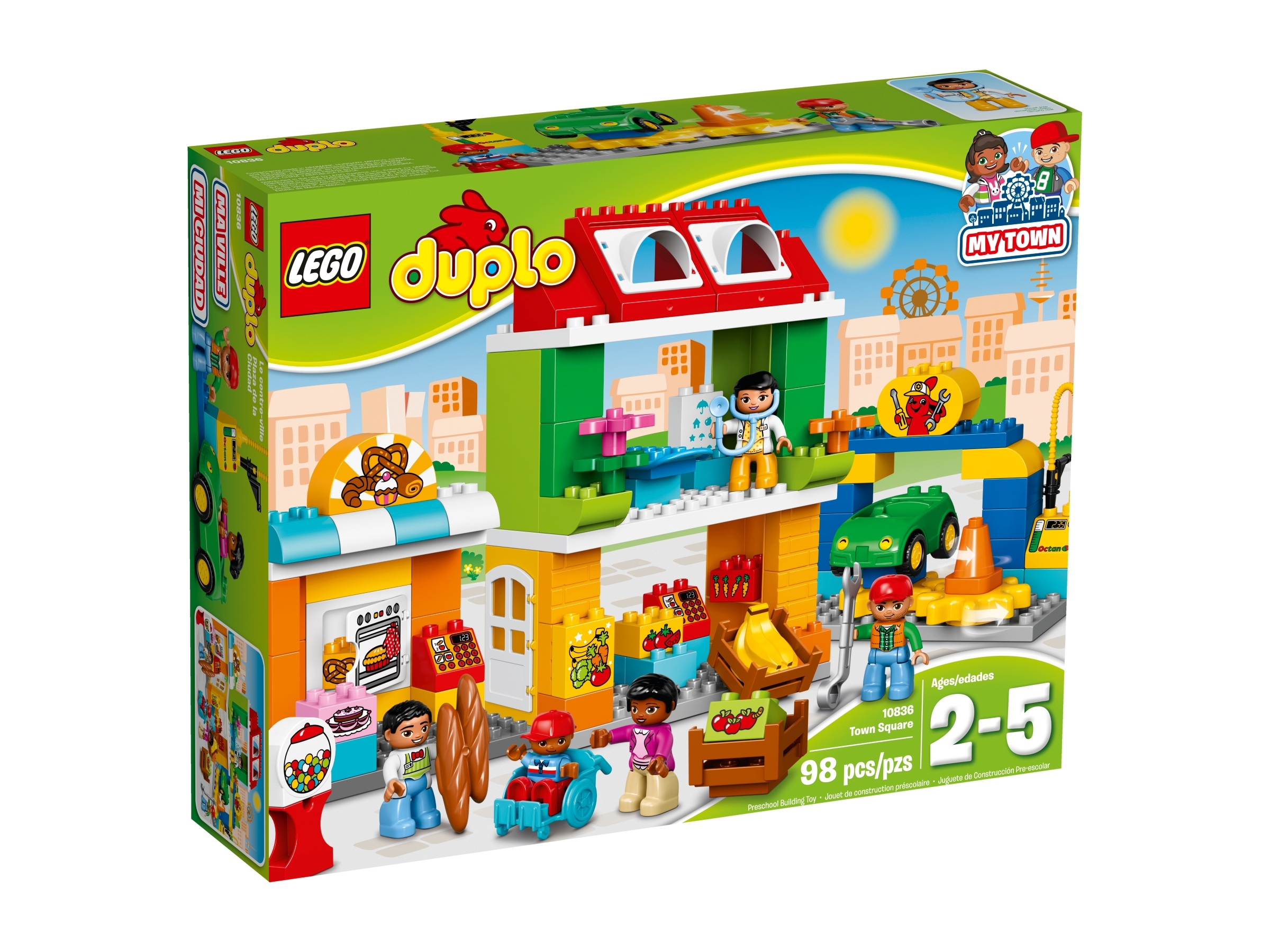 conjunctie theater Wild Town Square 10836 | DUPLO® | Buy online at the Official LEGO® Shop US
