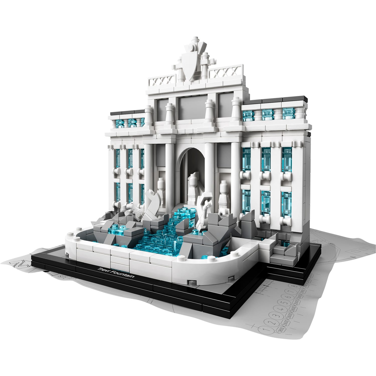 hungersnød tjene Rummet Trevi Fountain 21020 | Architecture | Buy online at the Official LEGO® Shop  US