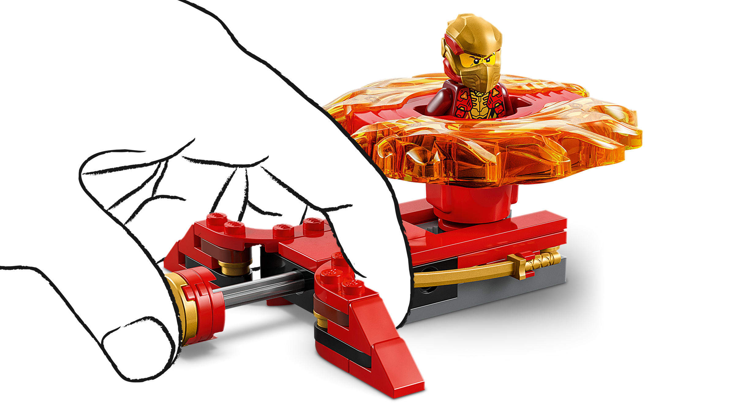 かにゃん　1223 Kai's Dragon Spinjitzu Spinner 71823 | NINJAGO® | Buy online