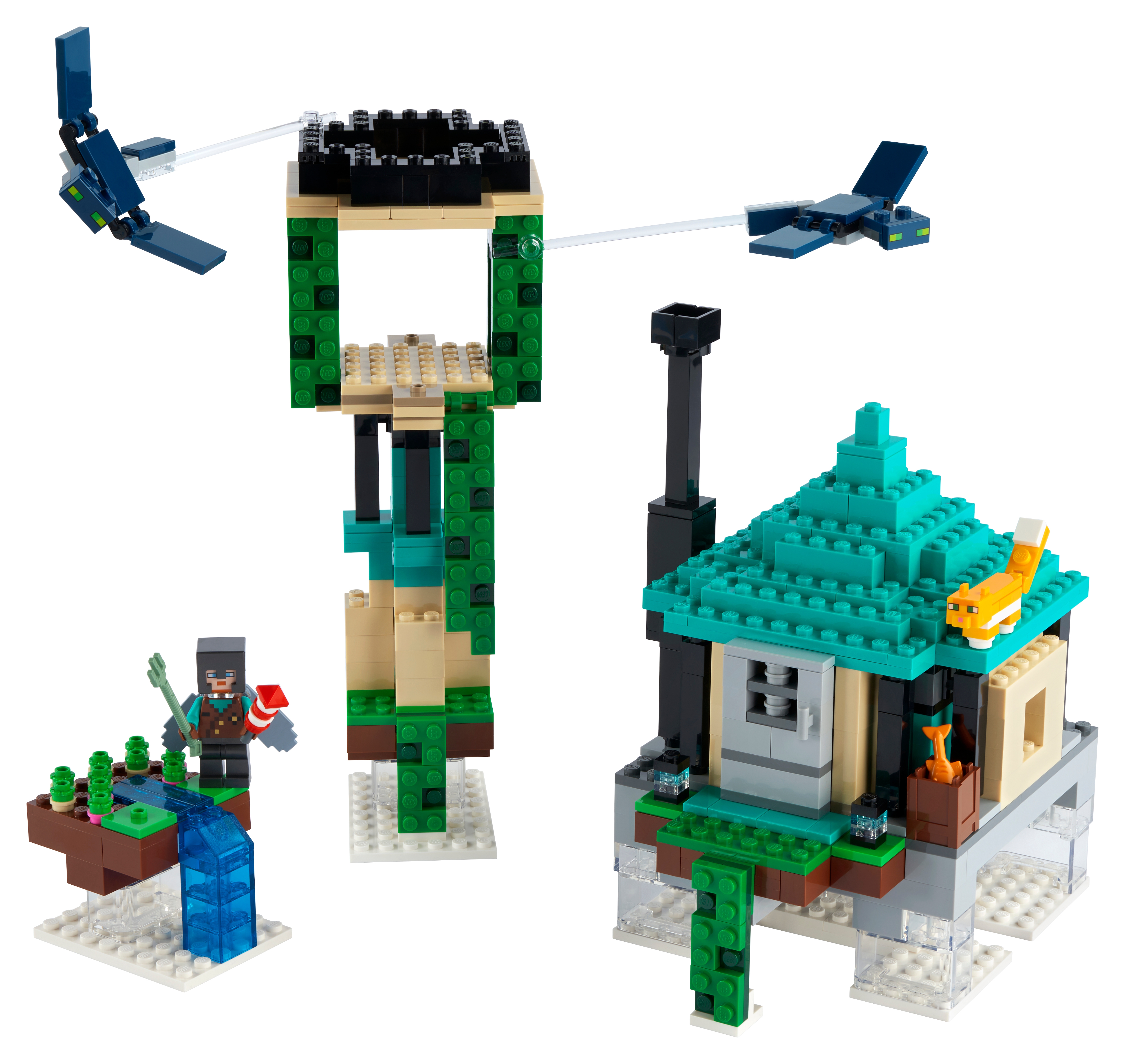 Lego Minecraft Phantom from set 21173 