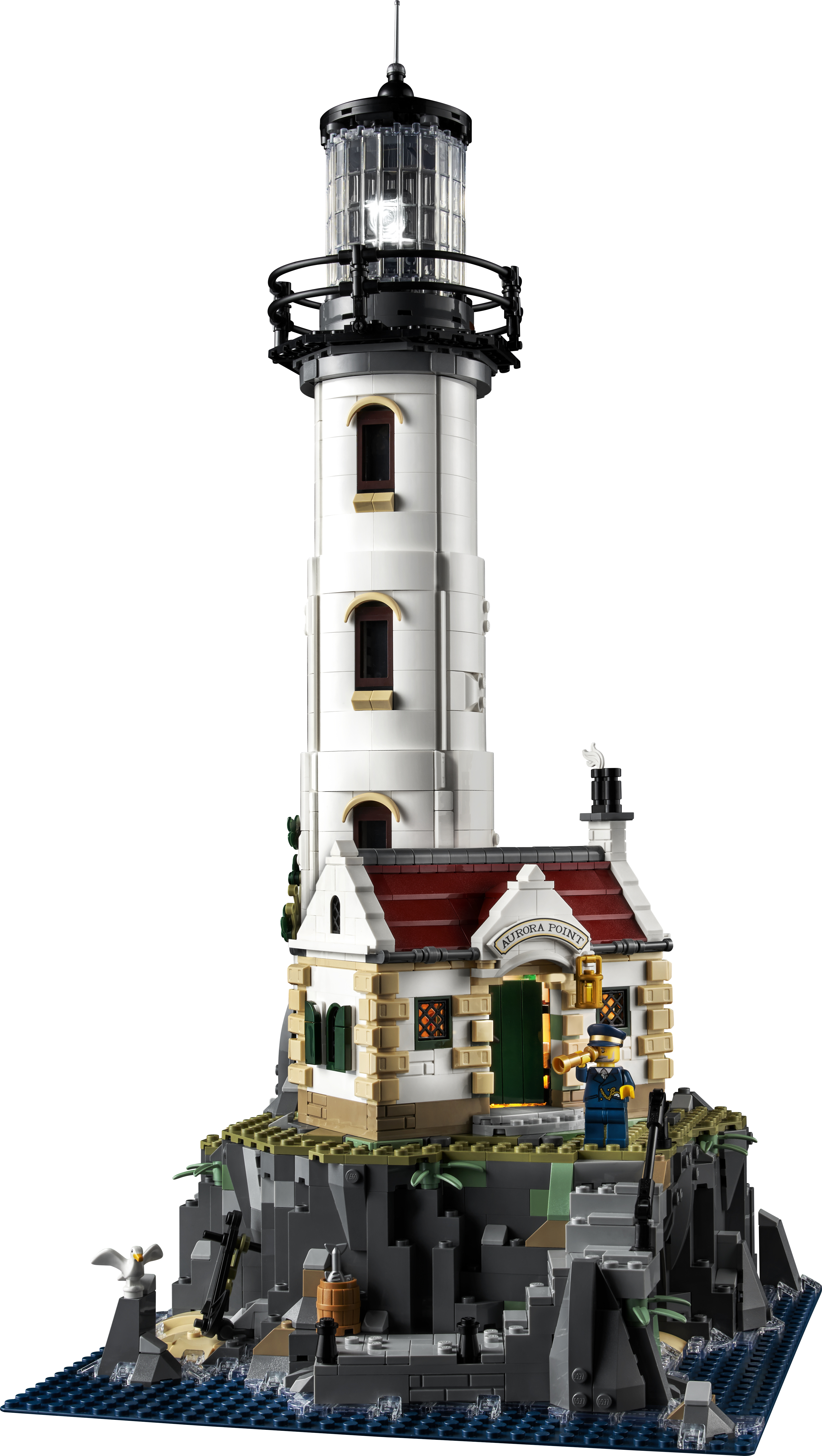 Fare ristet brød Fleksibel Motorized Lighthouse 21335 | Ideas | Buy online at the Official LEGO® Shop  US