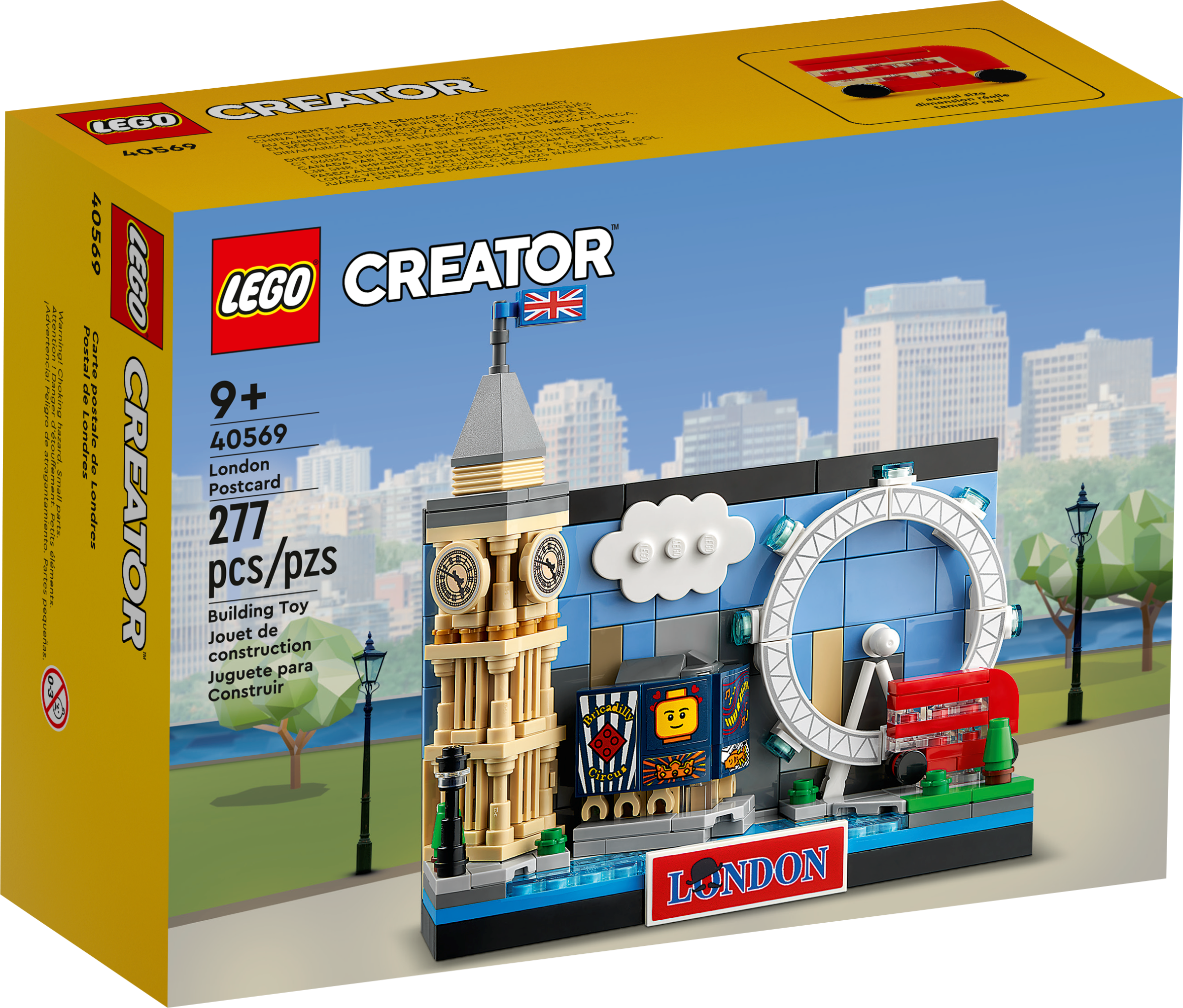 Ansichtkaart van Londen 40569 | LEGO® BE